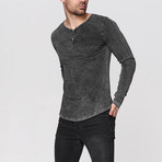 Ashton Long Sleeve Shirt // Anthracite (Large)