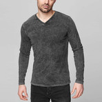 Leroy Long Sleeve Shirt // Anthracite (Small)