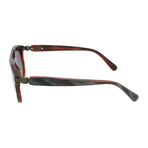 Men's Square Sunglasses // Brown + Gray