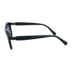 Men's Aviator Sunglasses // Black + Gray