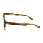 Men's Square Optical Frames // Havana + Silver