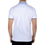 Solid Color Polo Shirt // White (XL)