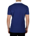 Solid Color Polo Shirt // Royal Blue (M)