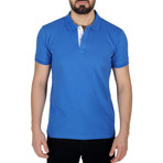 Solid Color Polo Shirt // Parliament Blue (M)