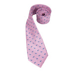 Mingos Handmade Silk Tie // Pink