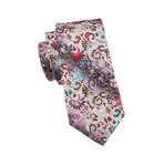 Eva Handmade Silk Tie // Pink + Purple