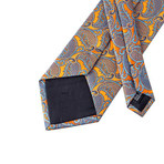 Jayson Handmade Silk Tie // Orange