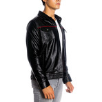 Dawson Leather Jacket // Black (3XL)