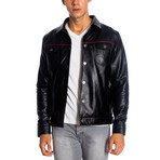 Dawson Leather Jacket // Black (4XL)