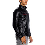 Gregory Leather Jacket // Black (3XL)