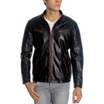 Manheim Leather Jacket // Black (L)
