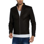 Luxor Leather Jacket // Dark Brown (XS)