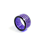 Aurora Carbon Fiber Ring // Purple (8)