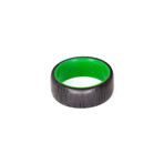 Blackwood Lume Band Ring // Green (11)