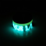 Lightning Lume Ring // Green (7.5)