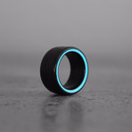 Side Cut Lume Core + Premium Carbon Ring // Blue (7)