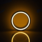 Side Cut Lume Core + Premium Carbon Ring // Orange (7.5)