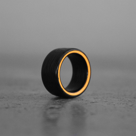 Side Cut Lume Core + Premium Carbon Ring // Orange (7)