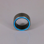 Trinity Lume Core Ring // Blue (8.5)