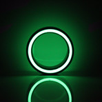 Side Cut Lume Core + Premium Carbon Ring // Green (9)