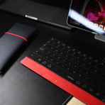 US Mokibo + Smart Cover (Red)