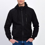 Hooded Jacket // Black (M)