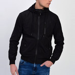 Hooded Jacket // Black (2XL)