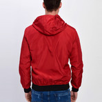 Hooded Jacket // Red (2XL)