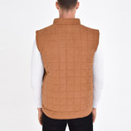 Quilted Textured Vest // Tab (M)