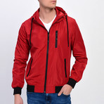 Hooded Jacket // Red (M)