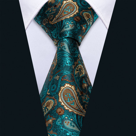 Handmade Silk Tie // Emerald