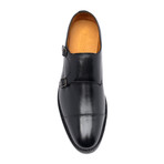 Roosevelt II Double Monk Strap // Black (US: 8)