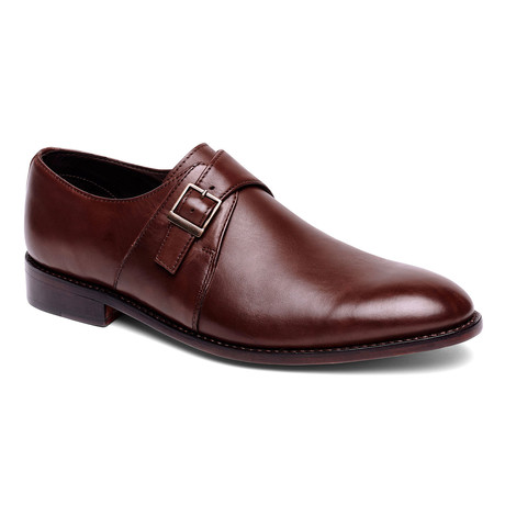 Roosevelt Single Monk Strap // Chocolate Brown (US: 7)