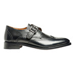 Roosevelt III Single Monk Strap // Black (US: 11)