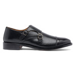 Roosevelt II Double Monk Strap // Black (US: 8)