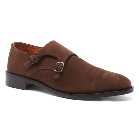 Roosevelt II Double Monk Strap // Honey Brown (US: 7)