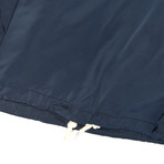 Half-Zip Pullover Hoodie // Navy (L)