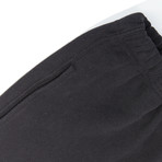 Reverse Weave Shorts // Black (L)