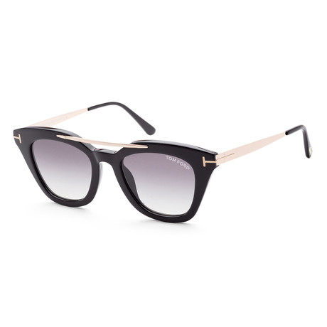 Men's FT0588-20A-57 Max Sunglasses // Black + Gold