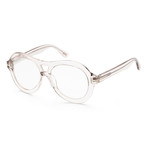 Women's FT0514-074-56 Islay Sunglasses // Crystal Light Pink + Light Gray