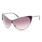 Women's FT0364-80Z Vanda Sunglasses // Lilac + Purple Gradient
