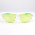 Men's EV0948-103 Sport Sunglasses // Matte White + Spring Leaf