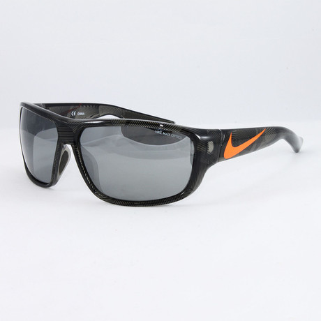 Men's EV0781-289 Sport Sunglasses // Deep Pewter + Total Orange