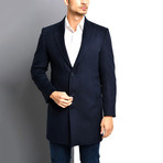 La Plata Overcoat // Dark Blue (Small)
