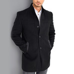 Crestone Overcoat // Black (Small)