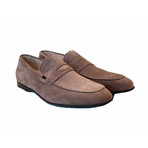 Soft Suede Casual Loafer // Taupe (US: 7.5)