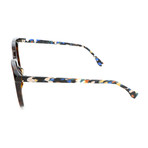 Women's 0172 Sunglasses // Dark Havana + Multicolor
