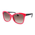 Women's 0043 Polarized Sunglasses // Fuchsia + Dark Havana