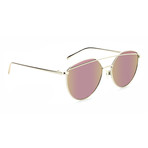 Unisex Dulcet Polarized Sunglasses // Gold