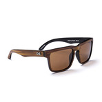Unisex Mashup Polarized Sunglasses // Matte Driftwood
